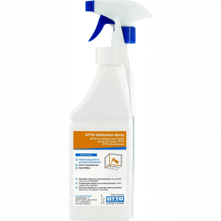Otto glittespray anvendes til glitning af hybrid-, PU- og silikonefugemasser og er særligt velegnet til hybrid fugemasser